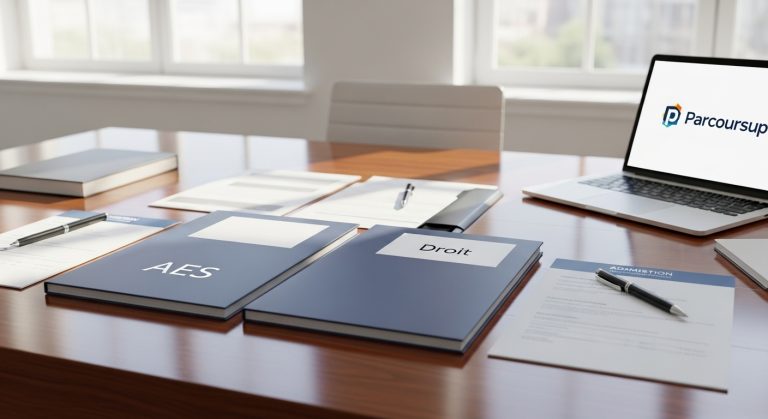 Comparatif des licences AES et droit sur Parcoursup